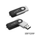 Флеш-карта Vostok SOFTGRIP 16GB, покрытие softgrip