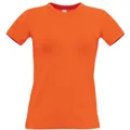 Футболка женская B&C Exact 190 Top, размер XL, оранжевая