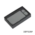Подарочный набор Камень с покрытием soft grip на 2 предмета, серый