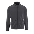 Кофта мужская Sol's Norman Men на молнии, серая