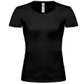 Футболка женская B&C Exact 190 Top, черный