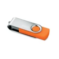 USB-флешка Techmate, 8 GB, оранжевая