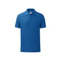 Поло мужское Fruit of the Loom Iconic Polo 180, синее