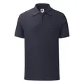 Поло мужское Fruit of the Loom Iconic Polo 180, темно-синее