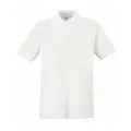Поло мужское Fruit of the Loom Premium Polo 180, белое