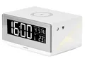 Часы с беспроводным зарядным устройством Rombica Timebox 2, белые
