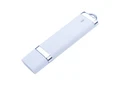 Флешка USB 2.0 на 64 Гб soft-touch Орландо, белая