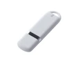 Флешка USB 2.0 на 8 Гб с soft-touch покрытием, белая