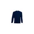Футболка с длинным рукавом мужская Fruit of the Loom Valueweight T, темно-синяя