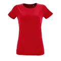 Футболка женская Sol's Regent Fit Women, красная