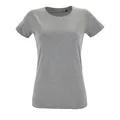 Футболка женская Sol's Regent Fit Women, серая
