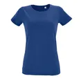 Футболка женская Sol's Regent Fit Women, ярко-синяя