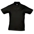 Поло мужское Sol's Prescott Men 170, черное