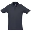 Поло мужское Sol's Spring 210, синее