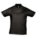 Рубашка поло мужская Sol's Prescott Men 170, черная