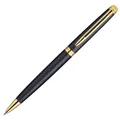 Ручка шариковая Waterman Hemisphere Matt Black GT M синий стержень, черный, синий, красный
