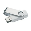 USB-флешка Techmate, 16GB, белая