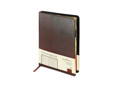 Ежедневник полудатированный Bruno Visconti Profy А5, коричневый фото