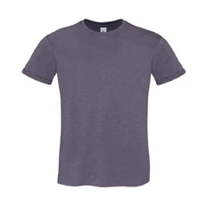 Футболка мужская B&C Too Chic, фиолетовый меланж фото