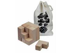 Головоломка деревянная, бук фото