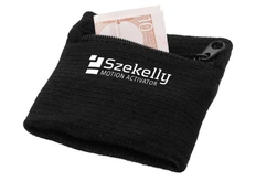 Напульсник с молнией, черный фото