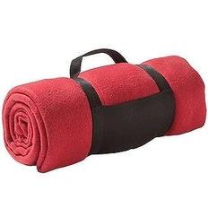 Плед Сolor, красный, красный фото