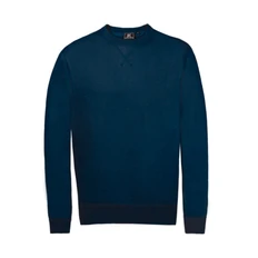 Свитшот унисекс с начесом JRC Croazia 280, темно-синий фото