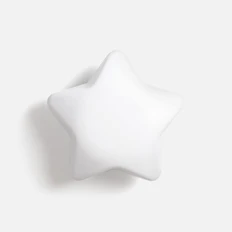 Антистресс «Звезда», белый  фото