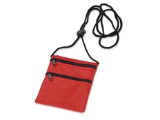 Нагрудный кошелек Путешествие, красный фото