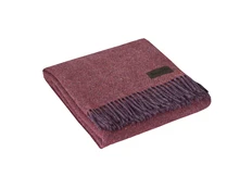 Плед Marzotto Arequipa, бордовый фото