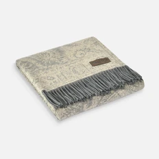 Плед Marzotto Magnolia, коричневый  фото