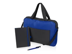 Подарочный набор Conference, черный, синий фото