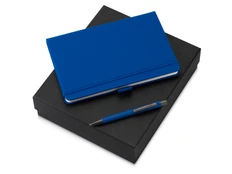 Набор подарочный Vision Pro Plus 2.0: ежедневник, ручка шариковая, синий фото