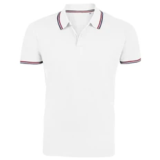 Поло мужское Sol's Prestige Men 200, белое фото