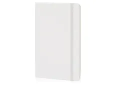 Записная книжка в линейку на резинке Moleskine Classic A6+, белая фото