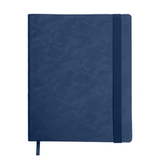 Бизнес-блокнот в клетку на резинке thINKme Tabby Biggy B5, 256 стр., темно-синий фото