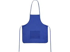 Фартук, синий фото