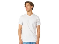 Футболка мужская с V образным вырезом US Basic Heavy Super Club, белая фото