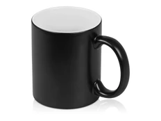 Кружка Subcolor BLK, черный/ белый фото