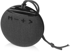 Колонка портативная Tempo, черная/ серая фото