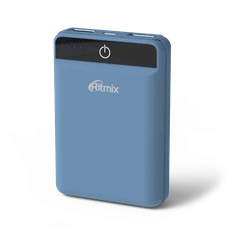 Внешний аккумулятор Ritmix RPB 10003L, 10000 mAh, синий фото