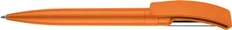 Ручка шариковая пластиковая Senator Verve Polished mix & match, оранжевая / хром фото