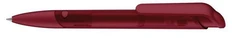 Ручка шариковая пластиковая Senator Akzento Frosted, фростированная красная фото