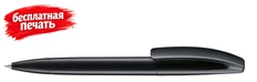 Ручка шариковая пластиковая Senator Bridge Polished, черная фото