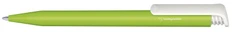 Ручка шариковая пластиковая Senator Super Hit Bio matt, зеленая / белая фото
