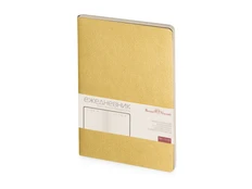 Ежедневник недатированный Bruno Visconti Megapolis Flex А5 soft-touch, золотой фото