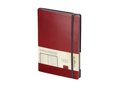 Ежедневник недатированный Bruno Visconti Megapolis Soft А5, кирпичный/ черный фото