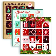 Адвент-календарь шоколадный Festa Mini фото