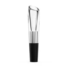 Аэратор винный Circle Joy Stainless Steel Wine Pourer & Aerator, черный / прозрачный фото