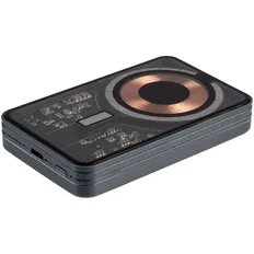 Аккумулятор магнитный беспроводной Uniscend Cooper Ergo, 5000 mAh, темно-серый / прозрачный фото